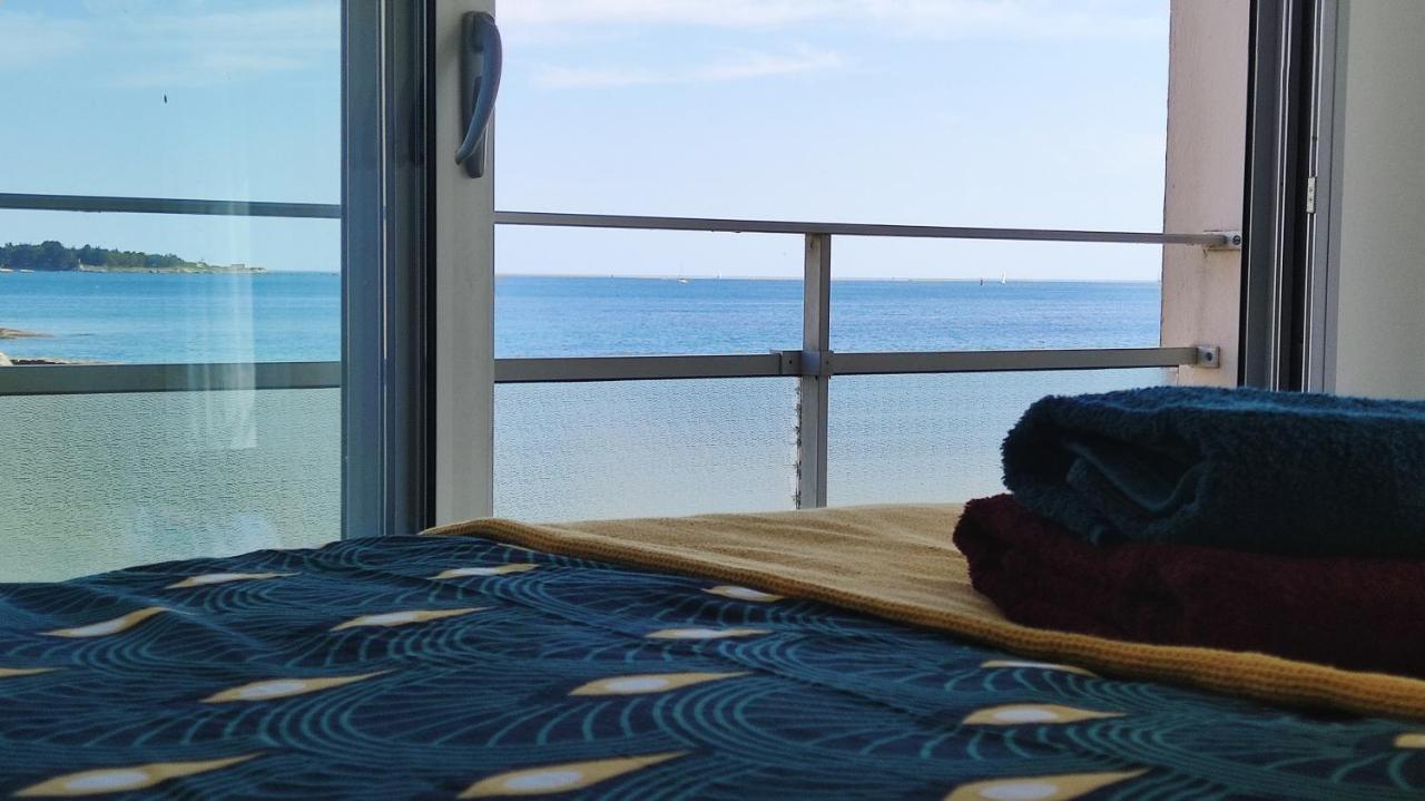 Appartement T3 De 74M2 Tres Lumineux Vue Panoramique Mer Et Plages Concarneau Buitenkant foto