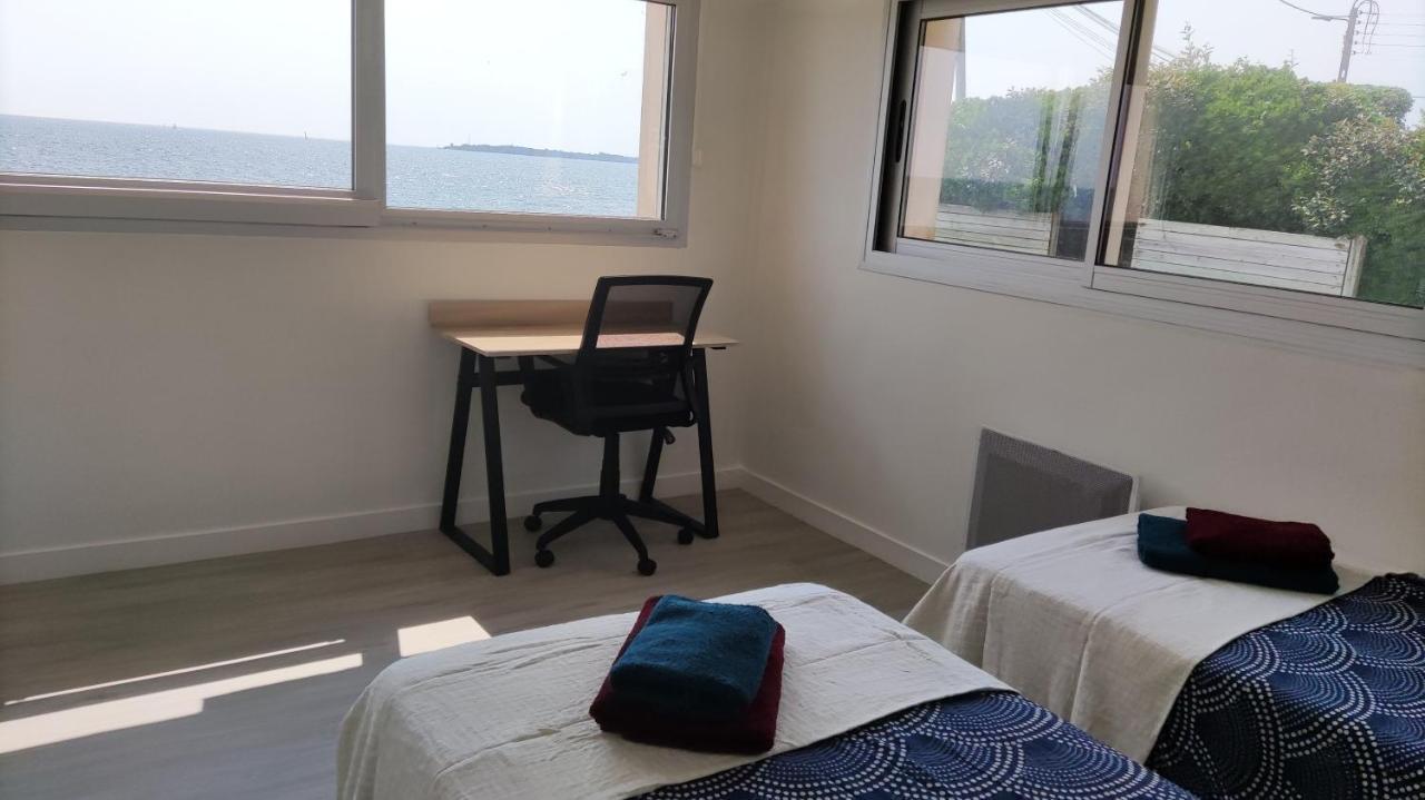 Appartement T3 De 74M2 Tres Lumineux Vue Panoramique Mer Et Plages Concarneau Buitenkant foto