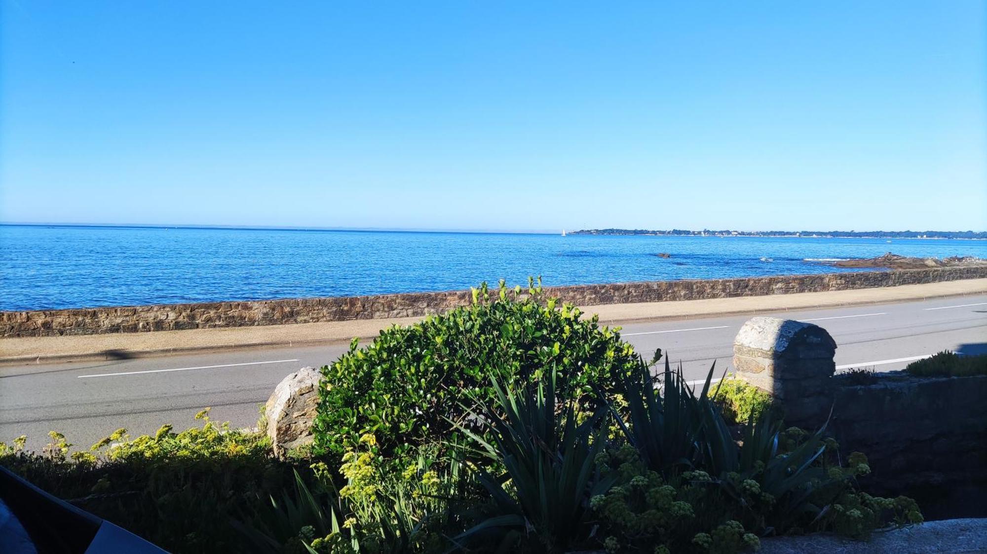Appartement T3 De 74M2 Tres Lumineux Vue Panoramique Mer Et Plages Concarneau Buitenkant foto